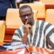 Frank Annoh-Dompreh speaking at Pan-African Parliament on factory law