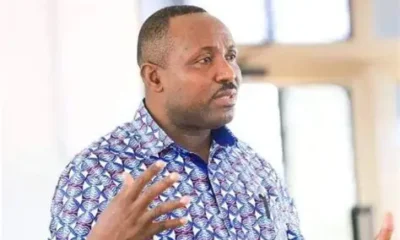 John Boadu speaking on Adom TV about cocoa pricing concerns.