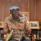 Former President John Kufuor during an interview recounting a near-plane crash over the Sahara