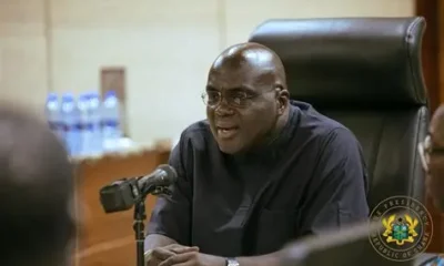 Ghana’s Chief of Staff Julius Debrah delivering remarks at the closing of the African Political Parties Summit 2025 in Accra