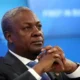 President John Mahama addressing supporters at an NDC rally