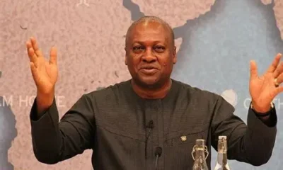 President John Mahama addressing Japanese investors at the Ghana Presidential Investment Forum during TICAD IX in Japan, highlighting Ghana’s role as Africa’s business gateway.