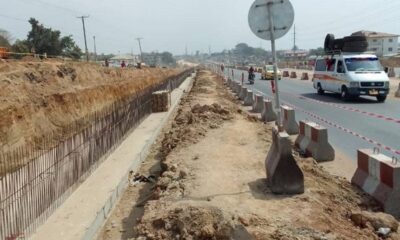 Contractors resuming work on the Pokuase–Nsawam Highway after GH¢809m government payment