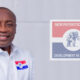 Kwabena Agyepong addressing supporters during NPP campaign event