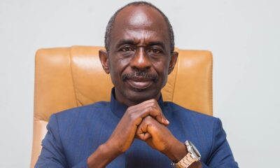 NDC Chairman Johnson Asiedu Nketiah speaking during a Channel One TV interview, addressing concerns about alleged attempts to remove Chief Justice Gertrude Torkornoo from office.