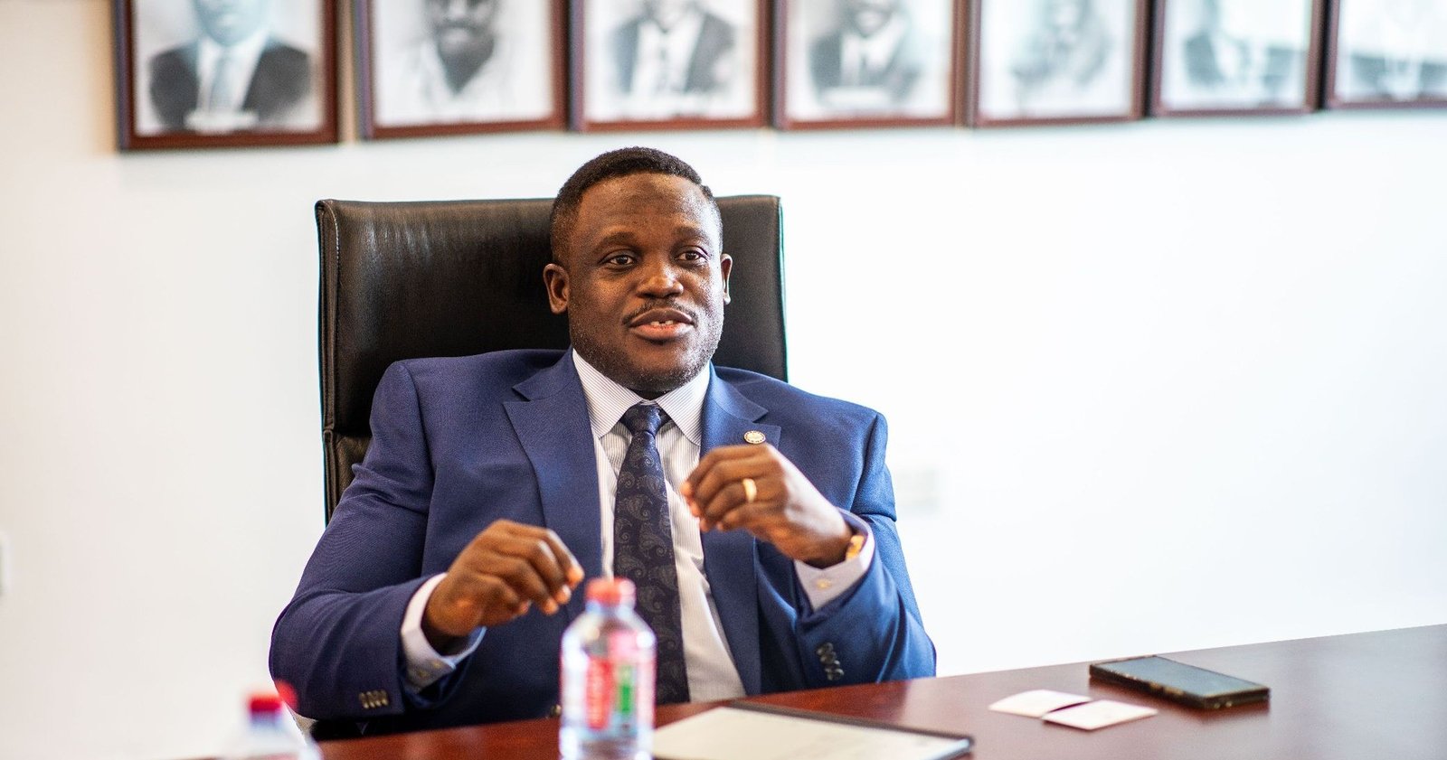 Minister Sam George addressing DSTV price concerns during Government Accountability Series