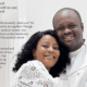Rita Adubei Offei delivers a moving tribute to her late husband, Defence Minister Dr. Omane Boamah, during the state funeral, recalling their love story and family moments.