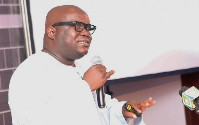 Dr. Kenneth Ashigbey, Convenor of the Anti-Galamsey Coalition, speaking on illegal mining in Ghana.
