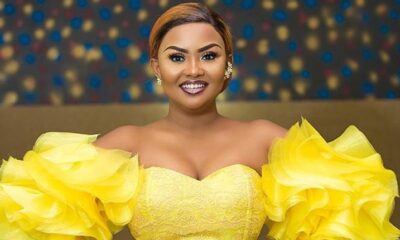 Ghanaian actress Nana Ama McBrown smiles during a public appearance after undergoing her fifth hand surgery.