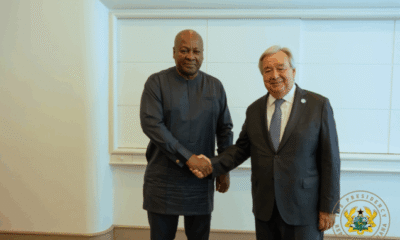 President Mahama holds bilateral talks with UN Secretary-General António Guterres at TICAD-9 on Ghana’s economic recovery and West Africa’s security.