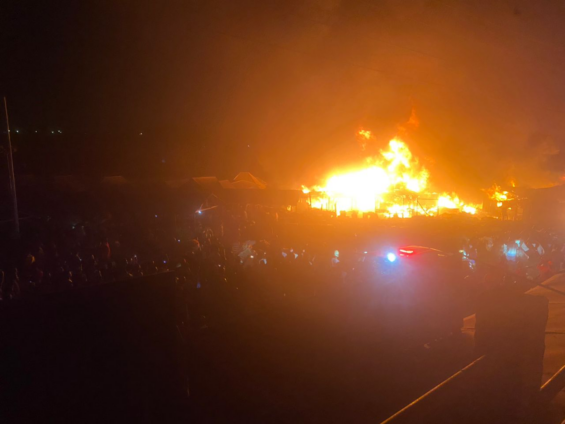 Firefighters respond to blaze at Accra Tourist Information Centre