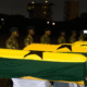 Coffins of helicopter crash victims arrive in Accra for burial