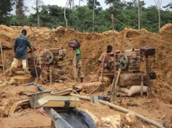 Concerned galamsey operator threatens to resort to armed robbery in response to government clampdown on illegal mining.