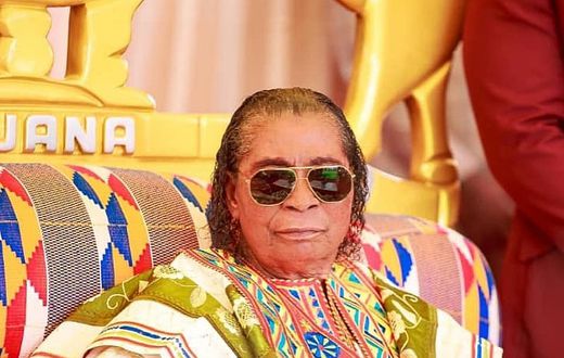 Family and mourners gather at Apostle Dr. Kwadwo Safo’s residence to pay tribute