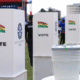 Police officers secure polling stations during the Akwatia by-election, ensuring a peaceful and violence-free process.