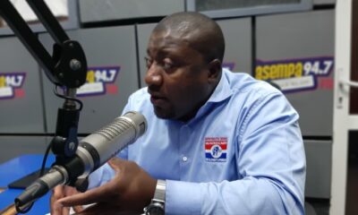 NPP’s Henry Nana Boakye addressing the media on Abronye’s case