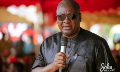 President Mahama delivers tribute to late Asantehemaa Nana Konadu Yiadom III during national mourning.