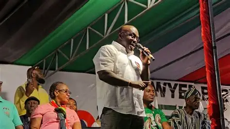 Chief of Staff Julius Debrah urges Akwatia voters to support NDC candidate Bernard Bediako