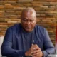 President Mahama addressing the inauguration of the National Lands Commission in Accra