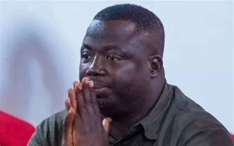 NDC Deputy General Secretary Mustapha Gbande speaking in a television interview after the Akwatia by-election results.