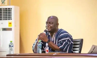 Mpraeso MP Davis Ansah Opoku speaking on AT–Telecel merger