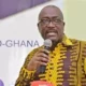 Professor H. Kwasi Prempeh speaking at CDD-Ghana forum on democracy.