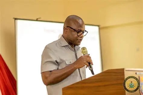 Central Regional Minister Eduamoah Okyere speaks on galamsey fight