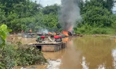 Kyebi Anti-Galamsey Task Force secures illegal mining site
