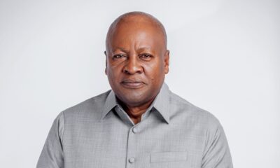President John Mahama at an event during his first six months in office