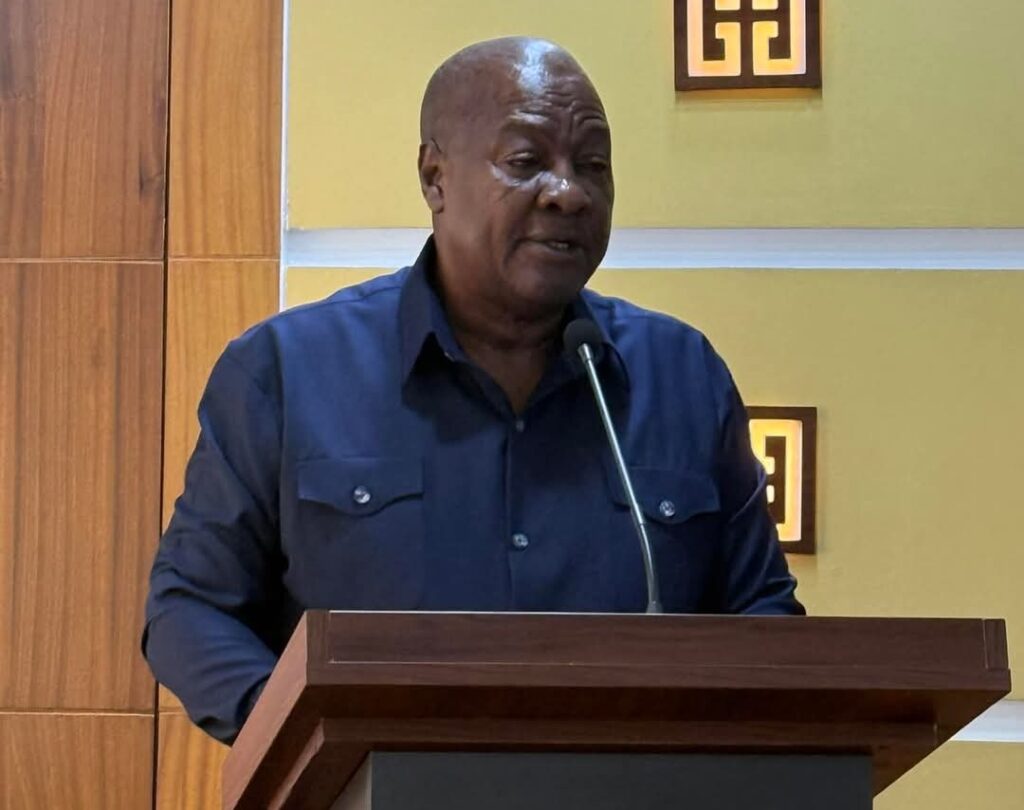 President Mahama swears in new envoys at Jubilee House, urging integrity and accountability in their service.