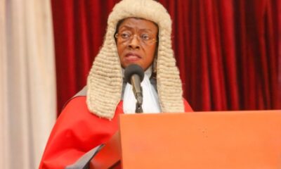 Former Chief Justice Sophia Akuffo speaking during TV3 interview about Chief Justice Gertrude Torkornoo's controversial removal from office
