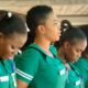Doctors and nurses attending to patients at Korle Bu Teaching Hospital.