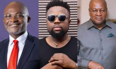 Ghanaian musician Nero X speaking in an interview about Kennedy Agyapong’s leadership qualities.