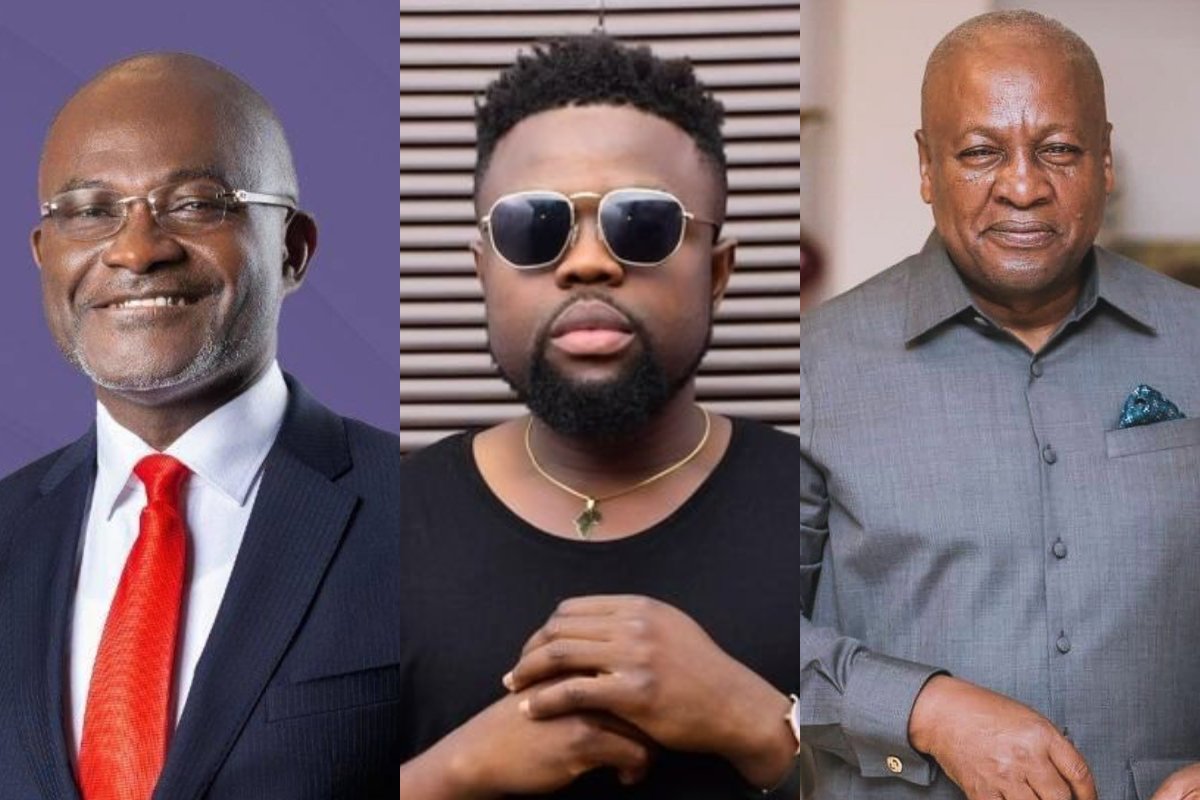 Ghanaian musician Nero X speaking in an interview about Kennedy Agyapong’s leadership qualities.
