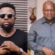 Ghanaian musician Nero X speaking passionately about President John Dramani Mahama during an interview.