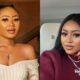 Akuapem Poloo consoles Regina Daniels amid alleged abuse claims.