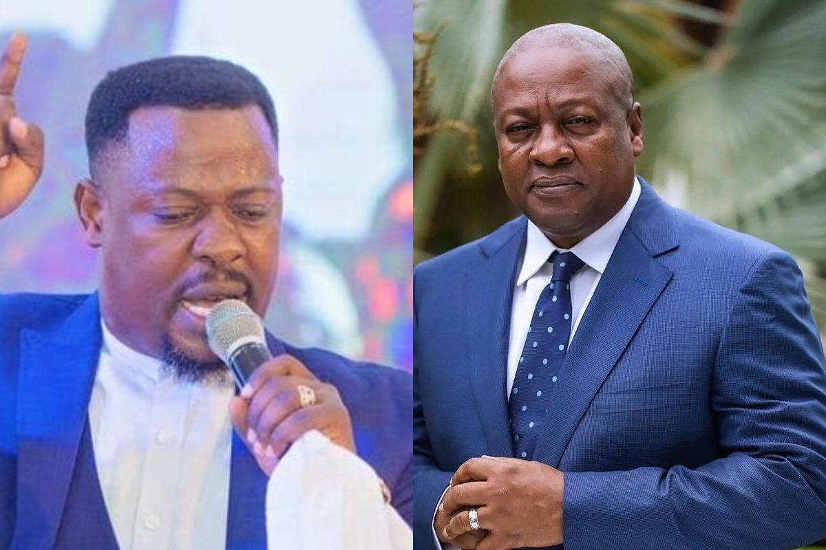 Prophet Nigel Gaisie says he’s thankful his prophecy about John Mahama’s return to power has come to pass, praising the President’s leadership.