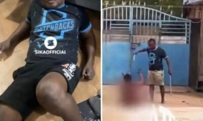 Domestic violence survivor recounting assault involving her husband at Ofankor.