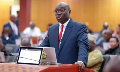 Deputy Minority Leader Patricia Appiagyei speaking on the 2026 Budget in Parliament.