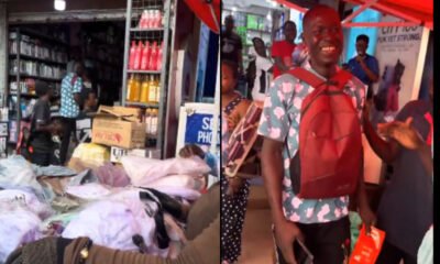 A man in Kumasi vows to track down a street vendor after realizing he was sold a fake phone, sparking laughter from onlookers.