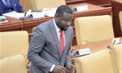 Frank Annoh-Dompreh speaking in Parliament on greening Ghana’s cities