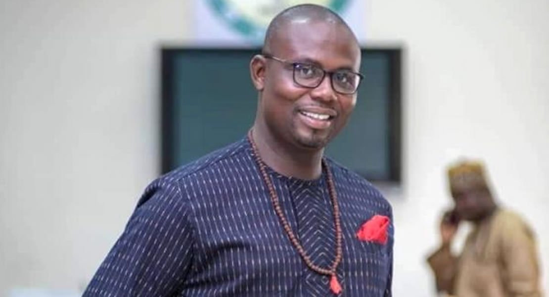 David Vondee cutting sod for new development projects in the Twifo-Atti-Morkwa Constituency.