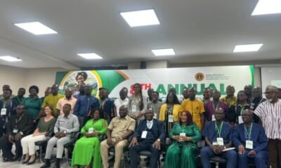 Minister for Food and Agriculture Eric Opoku addressing participants at the Ghana Association of Agricultural Economists Conference at KNUST.