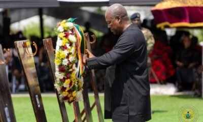 John Mahama pays heartfelt tribute to Cecilia Johnson, praising her integrity and national service as Ghana holds a State Funeral in her honour.