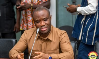 Felix Kwakye Ofosu addressing Parliament during the 2026 Budget debate.