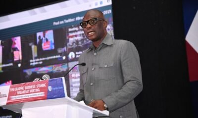 Members of GUTA addressing concerns about VAT reforms and AI deployment at Ghana’s ports.