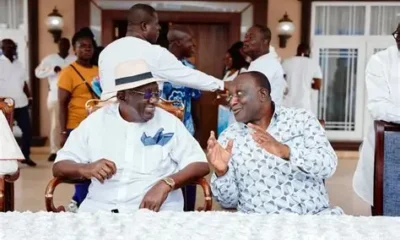 Former President John Agyekum Kufuor speaking at a public event