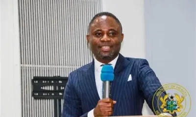 Health Minister Kwabena Mintah Akandoh addressing health sector stakeholders