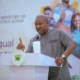 President John Mahama addressing leaders at the WHX Leaders Africa event in Accra
