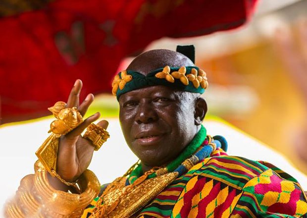 Otumfuo Osei Tutu II addressing the Ashanti Regional House of Chiefs